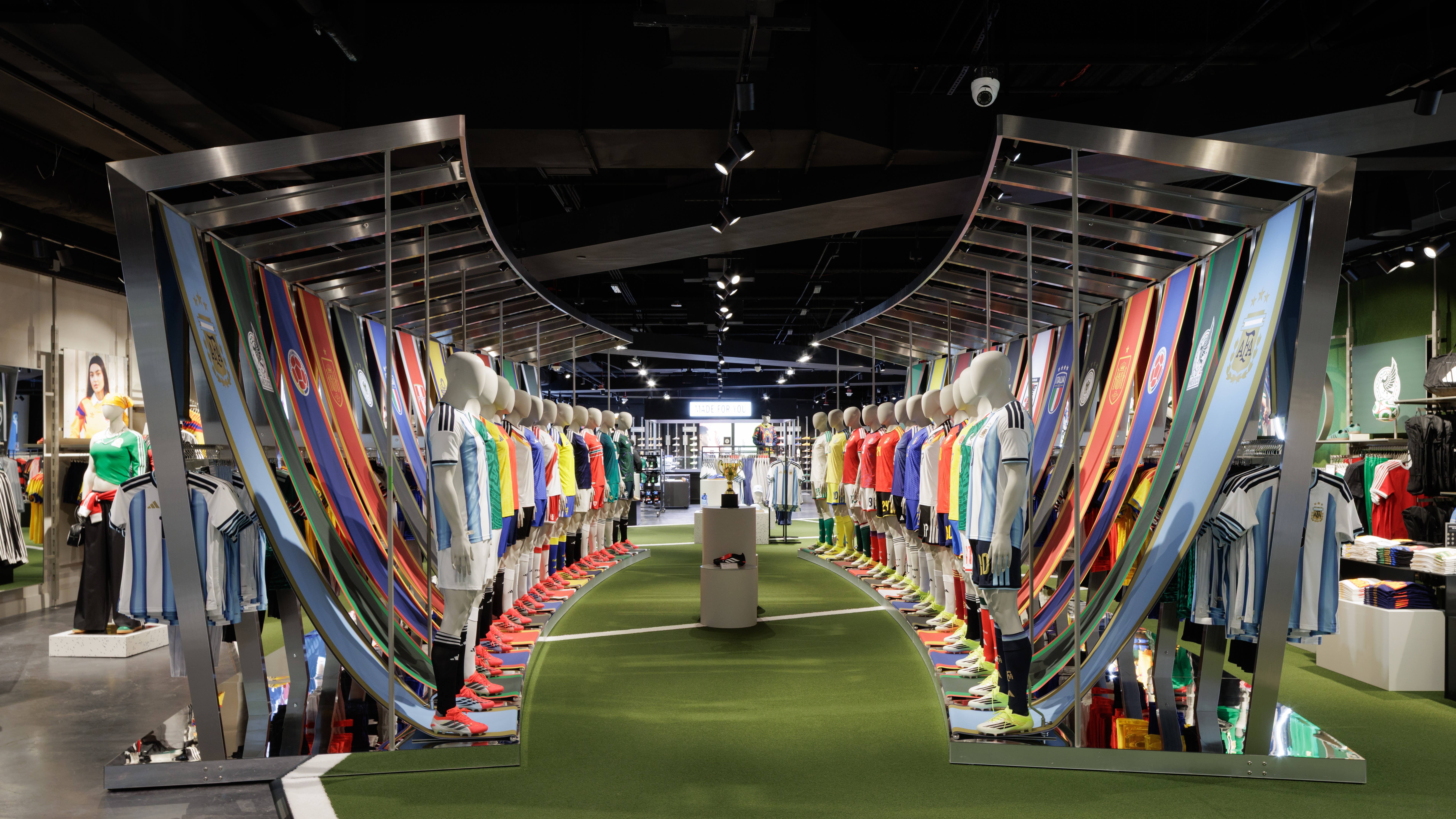 SOCCER-FOCUSED FLAGSHIP ADIDAS STORE OPENS AT AMERICAN DREAM